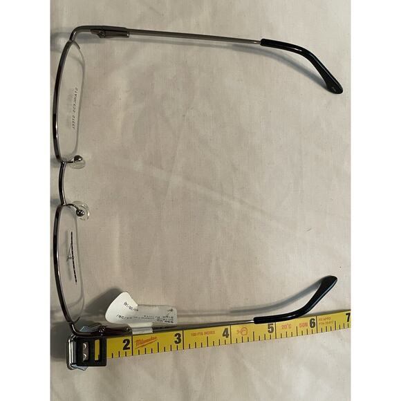 Blueprints BP1015 1401 53-20-140 Brown Metal Half Rim Eyeglasses FRAME ONLY - Picture 3 of 6